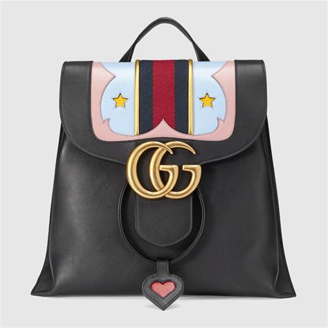 sac gucci rose pastel|gucci marmont leather backpack.